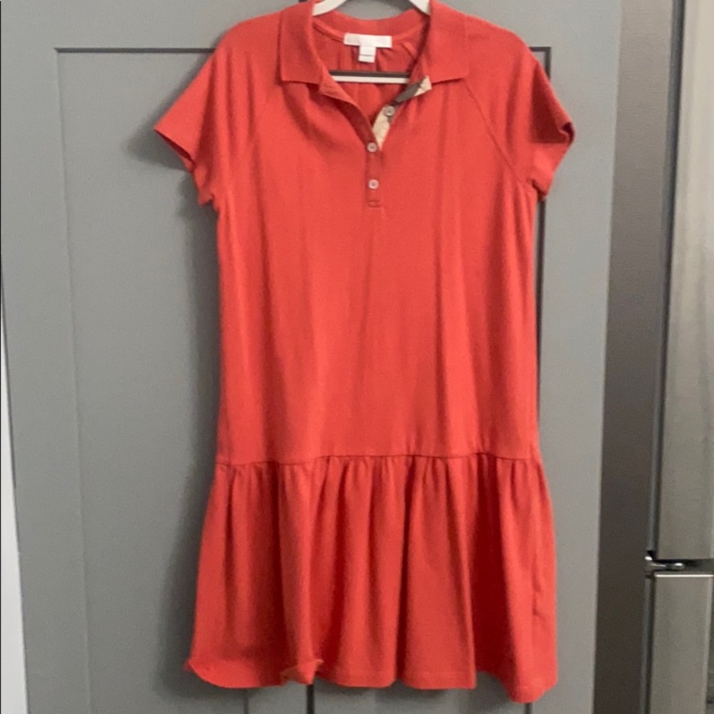 Burberry Children collared polo dress size 12y